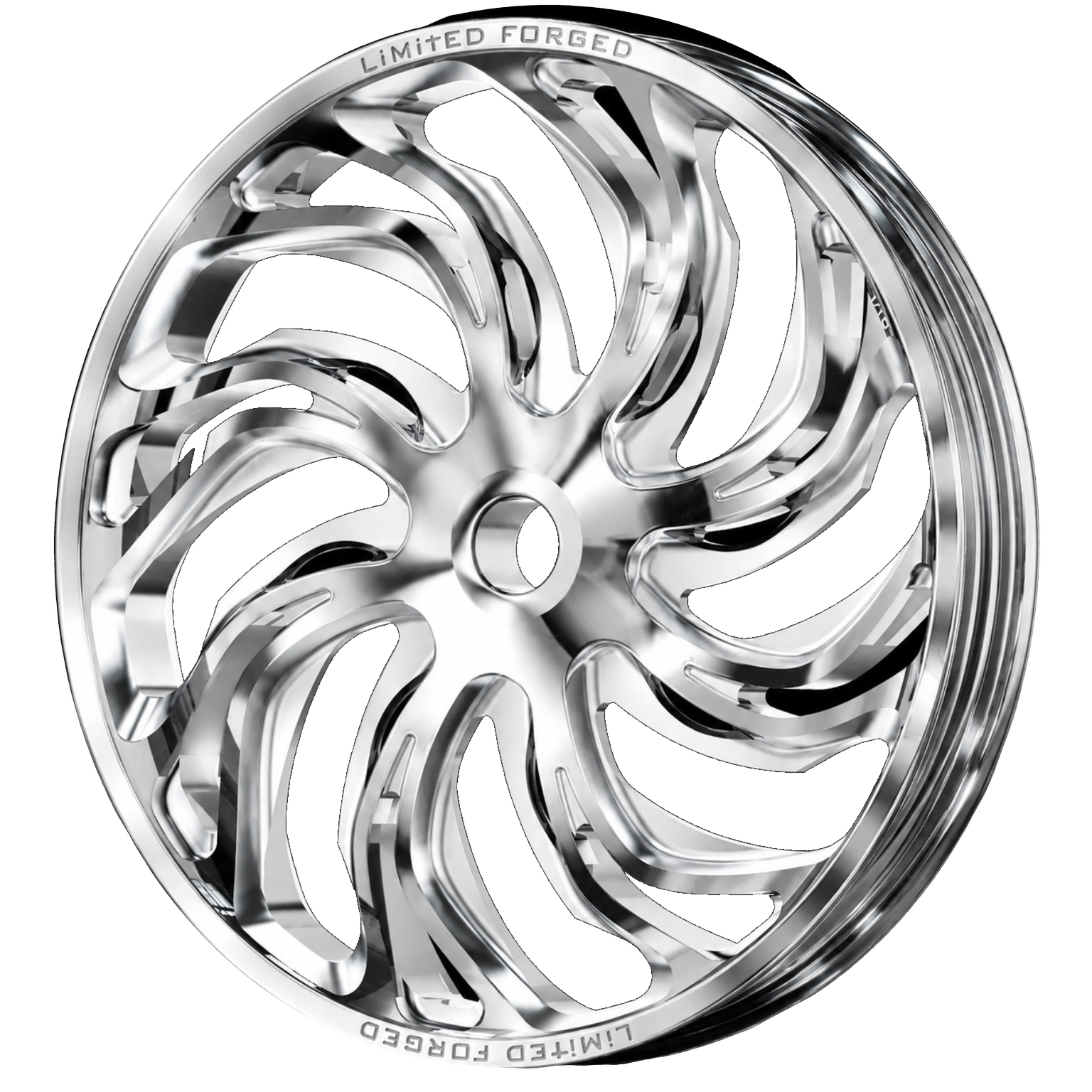 LFWM-003 motorcycle wheel, supplied chrome finish